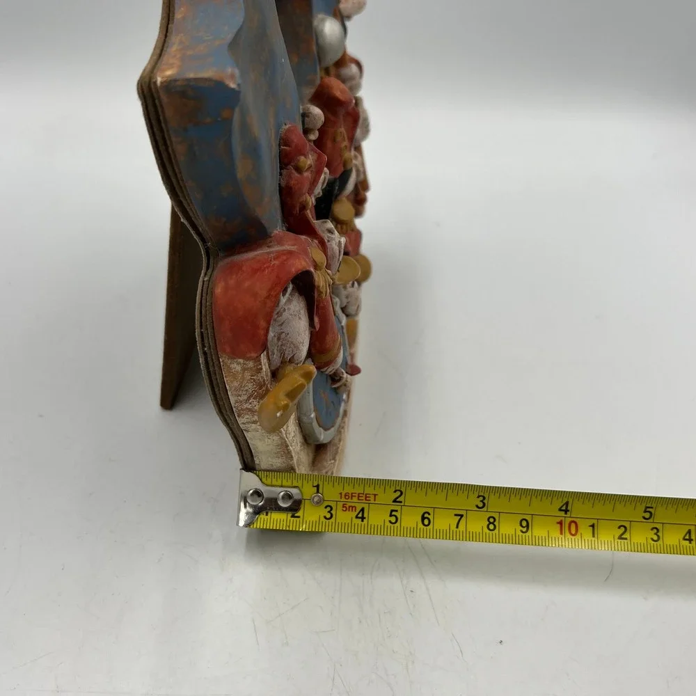 Charpente Disney Marching Band‎ Picture Frame Mickey Donald Goofy Resin Vintage